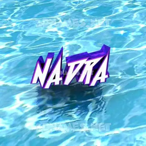 nadra in Water style - 3D name wallpaper nadra in Water style - 3D name wallpaper