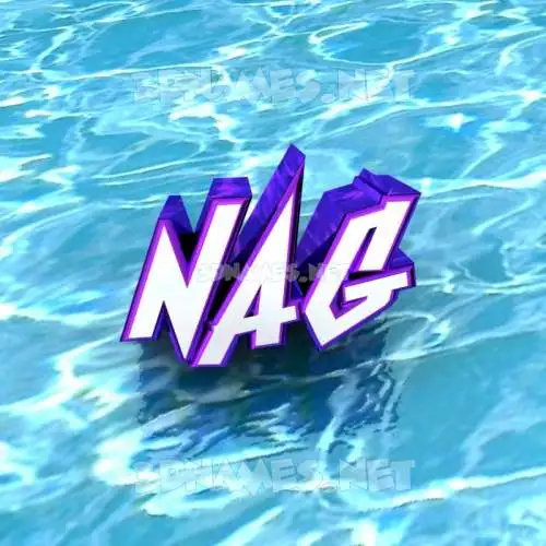 nag in Water style - 3D name wallpaper nag in Water style - 3D name wallpaper