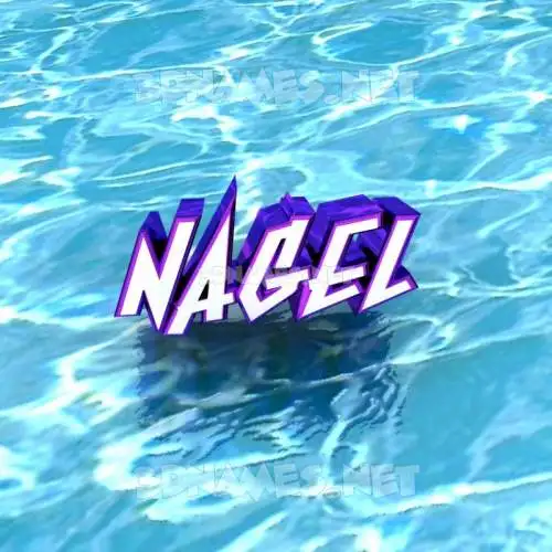 nagel in Water style - 3D name wallpaper nagel in Water style - 3D name wallpaper