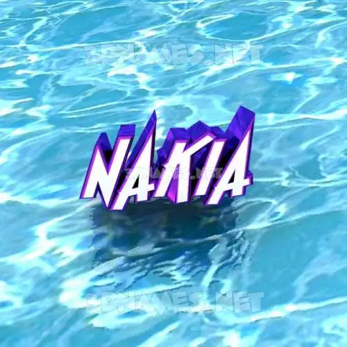 nakia in Water style - 3D name wallpaper nakia in Water style - 3D name wallpaper