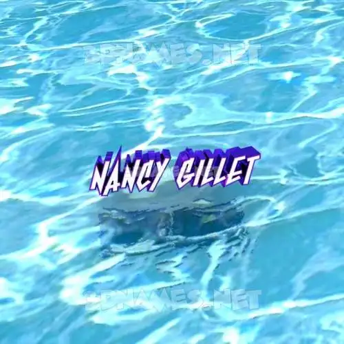 nancy gillet in Water style - 3D name wallpaper nancy gillet in Water style - 3D name wallpaper