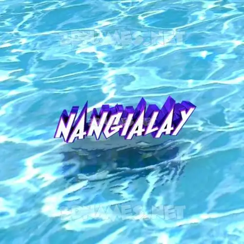nangialay in Water style - 3D name wallpaper