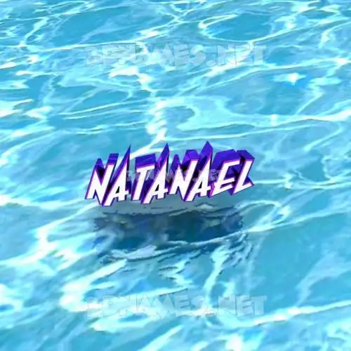 natanael in Water style - 3D name wallpaper natanael in Water style - 3D name wallpaper