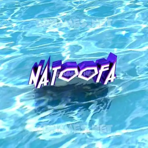 natoofa in Water style - 3D name wallpaper natoofa in Water style - 3D name wallpaper