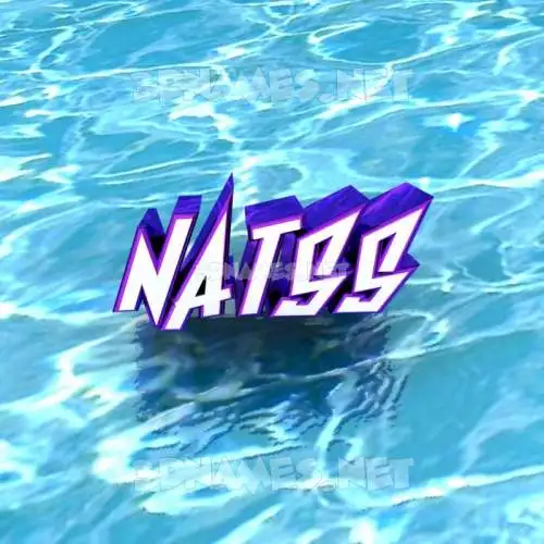natss in Water style - 3D name wallpaper natss in Water style - 3D name wallpaper