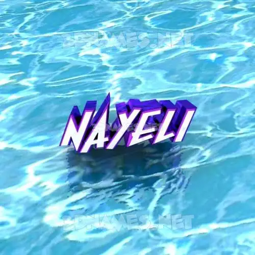 nayeli in Water style - 3D name wallpaper nayeli in Water style - 3D name wallpaper