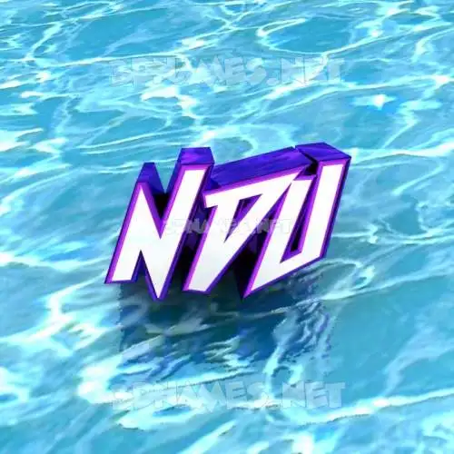 ndu in Water style - 3D name wallpaper ndu in Water style - 3D name wallpaper