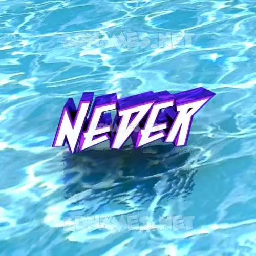 neder in Water style - 3D name wallpaper