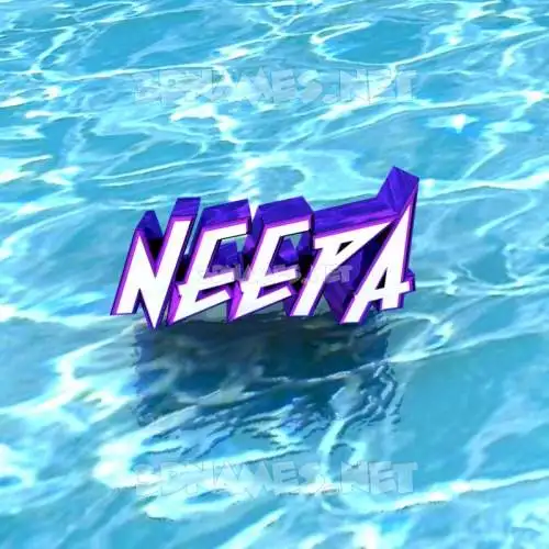 neepa in Water style - 3D name wallpaper neepa in Water style - 3D name wallpaper