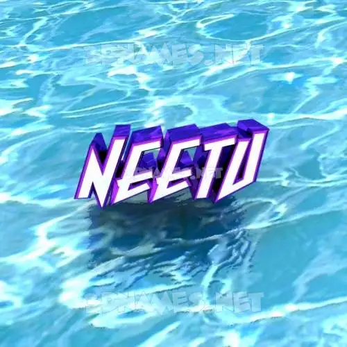 neetu in Water style - 3D name wallpaper neetu in Water style - 3D name wallpaper