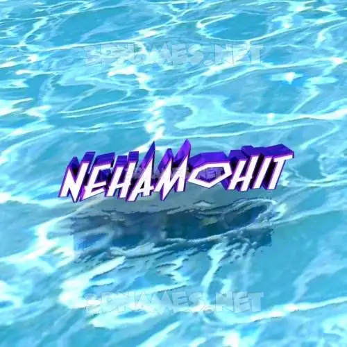 nehamohit in Water style - 3D name wallpaper nehamohit in Water style - 3D name wallpaper