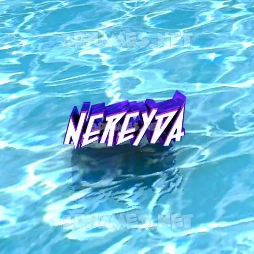 nereyda in Water style - 3D name wallpaper nereyda in Water style - 3D name wallpaper