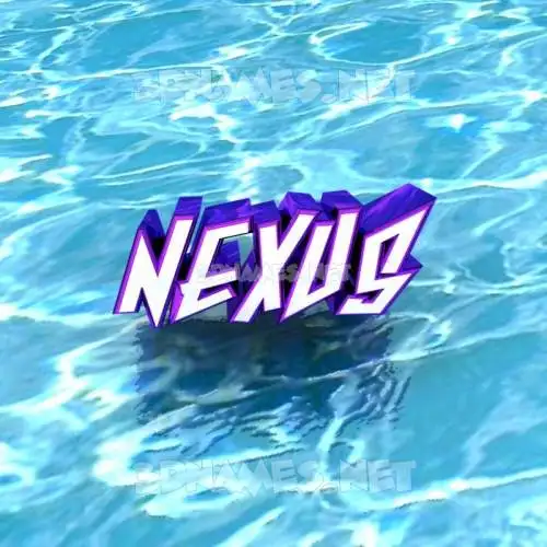nexus in Water style - 3D name wallpaper nexus in Water style - 3D name wallpaper