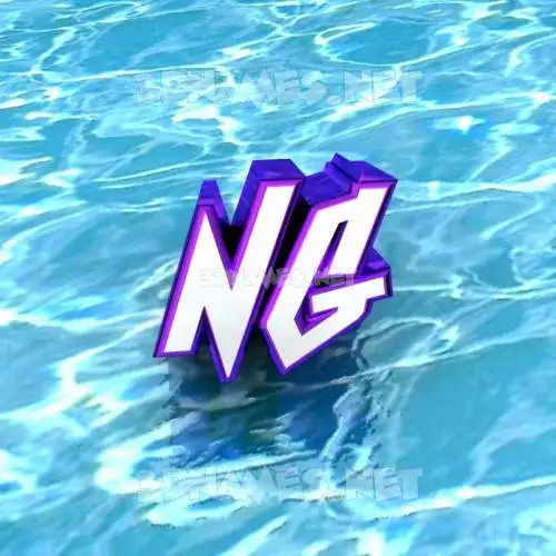 ng in Water style - 3D name wallpaper ng in Water style - 3D name wallpaper