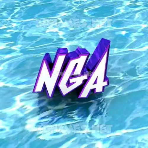 nga in Water style - 3D name wallpaper nga in Water style - 3D name wallpaper