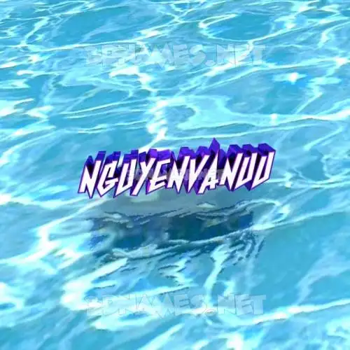 nguyenvanuu in Water style - 3D name wallpaper nguyenvanuu in Water style - 3D name wallpaper