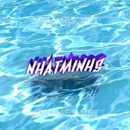 nhatminhs in Water style - 3D name wallpaper nhatminhs in Water style - 3D name wallpaper