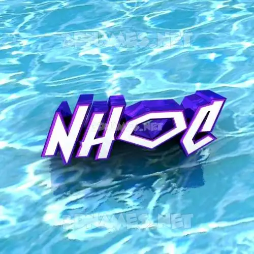 nhoc in Water style - 3D name wallpaper nhoc in Water style - 3D name wallpaper