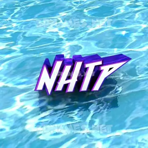 nhtp in Water style - 3D name wallpaper nhtp in Water style - 3D name wallpaper
