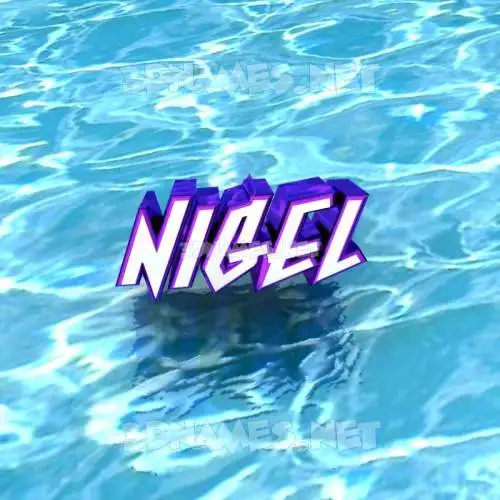 nigel in Water style - 3D name wallpaper nigel in Water style - 3D name wallpaper