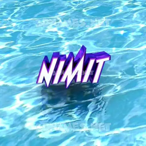nimit in Water style - 3D name wallpaper nimit in Water style - 3D name wallpaper