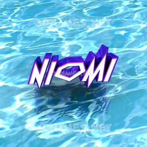 niomi in Water style - 3D name wallpaper niomi in Water style - 3D name wallpaper