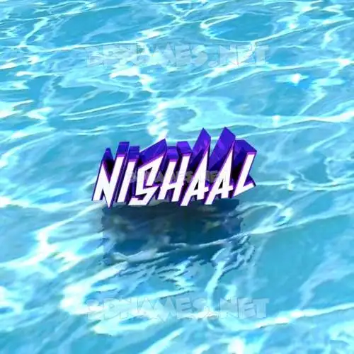 nishaal in Water style - 3D name wallpaper nishaal in Water style - 3D name wallpaper