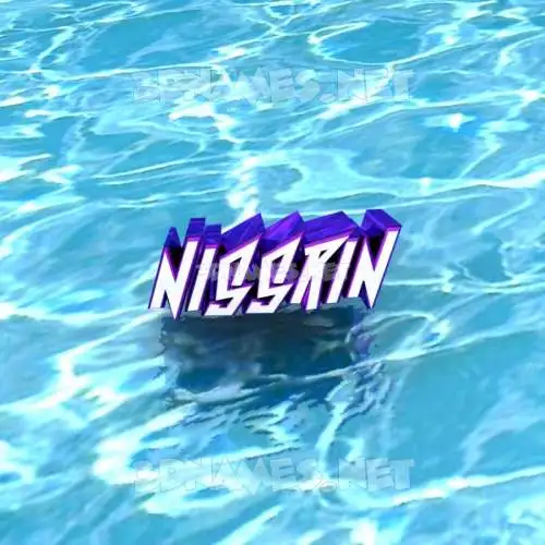 nissrin in Water style - 3D name wallpaper nissrin in Water style - 3D name wallpaper
