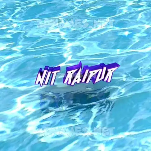 nit raipur in Water style - 3D name wallpaper nit raipur in Water style - 3D name wallpaper