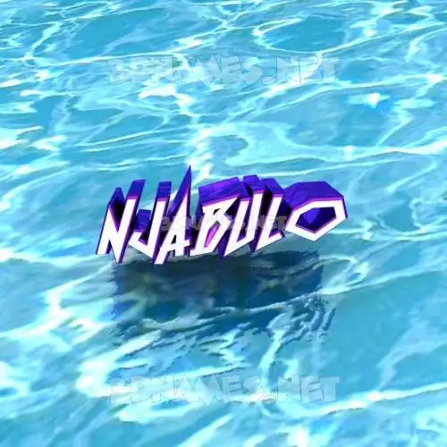 njabulo in Water style - 3D name wallpaper njabulo in Water style - 3D name wallpaper