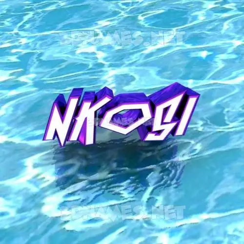 nkosi in Water style - 3D name wallpaper