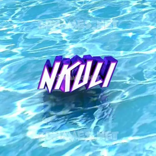 nkuli in Water style - 3D name wallpaper nkuli in Water style - 3D name wallpaper