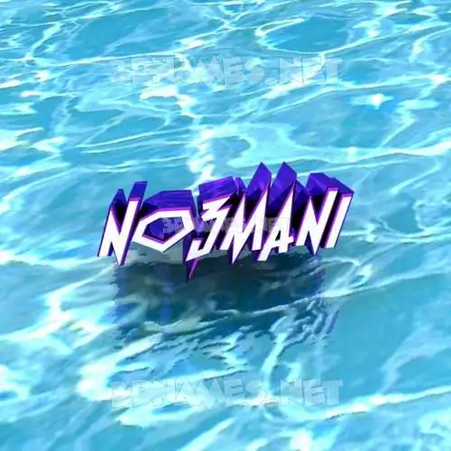 no3mani in Water style - 3D name wallpaper no3mani in Water style - 3D name wallpaper