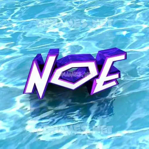 noe in Water style - 3D name wallpaper noe in Water style - 3D name wallpaper