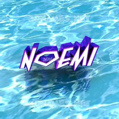 noemi in Water style - 3D name wallpaper noemi in Water style - 3D name wallpaper