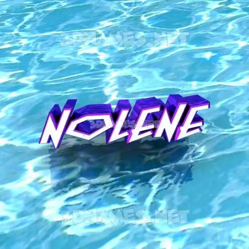 nolene in Water style - 3D name wallpaper nolene in Water style - 3D name wallpaper
