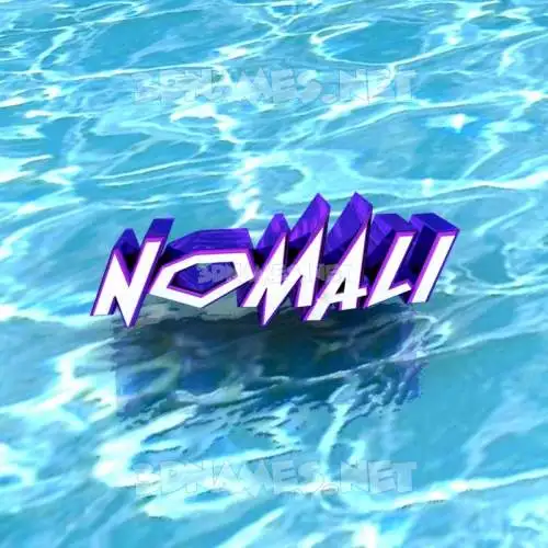 nomali in Water style - 3D name wallpaper nomali in Water style - 3D name wallpaper