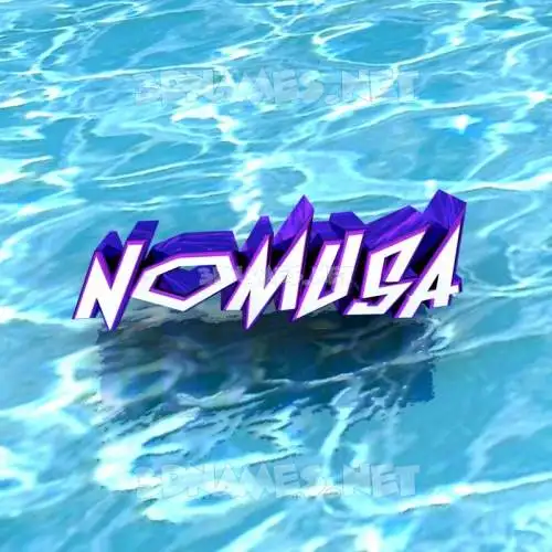 nomusa in Water style - 3D name wallpaper