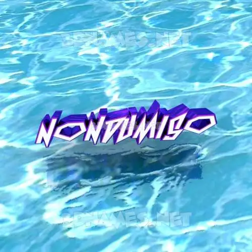nondumiso in Water style - 3D name wallpaper nondumiso in Water style - 3D name wallpaper