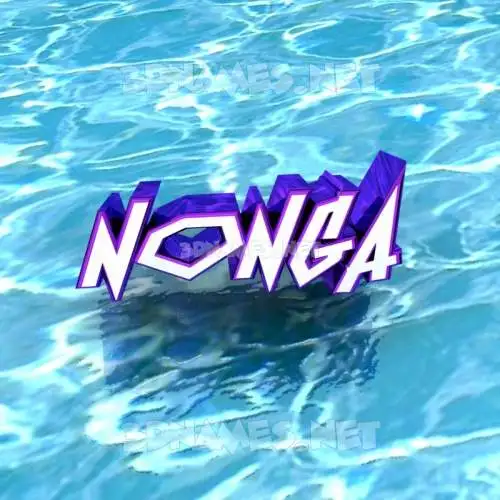 nonga in Water style - 3D name wallpaper nonga in Water style - 3D name wallpaper