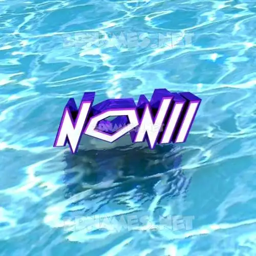 nonii in Water style - 3D name wallpaper nonii in Water style - 3D name wallpaper