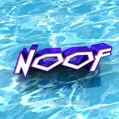 noof in Water style - 3D name wallpaper noof in Water style - 3D name wallpaper