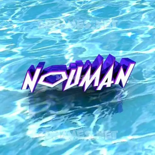 nouman in Water style - 3D name wallpaper nouman in Water style - 3D name wallpaper