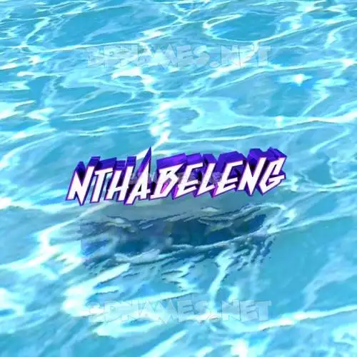 nthabeleng in Water style - 3D name wallpaper