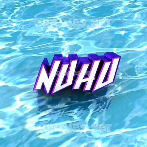 nuhu in Water style - 3D name wallpaper nuhu in Water style - 3D name wallpaper
