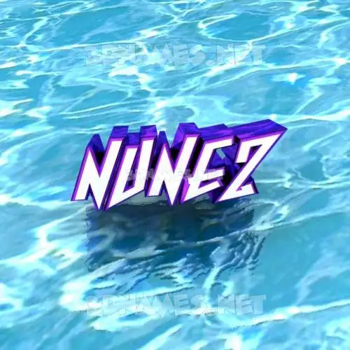 nunez in Water style - 3D name wallpaper nunez in Water style - 3D name wallpaper