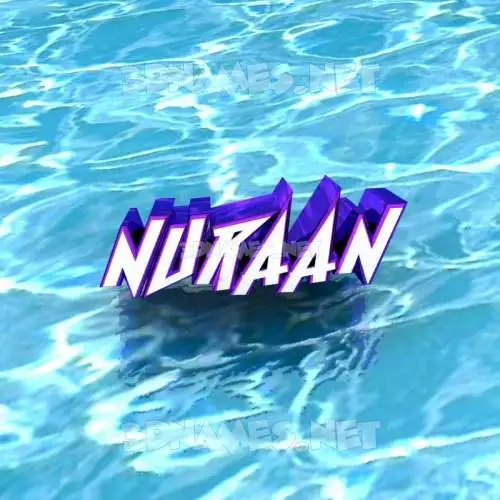 nuraan in Water style - 3D name wallpaper nuraan in Water style - 3D name wallpaper