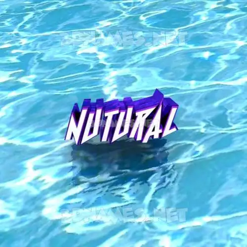nutural in Water style - 3D name wallpaper nutural in Water style - 3D name wallpaper