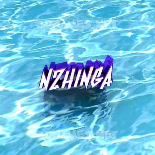 nzhinga in Water style - 3D name wallpaper nzhinga in Water style - 3D name wallpaper