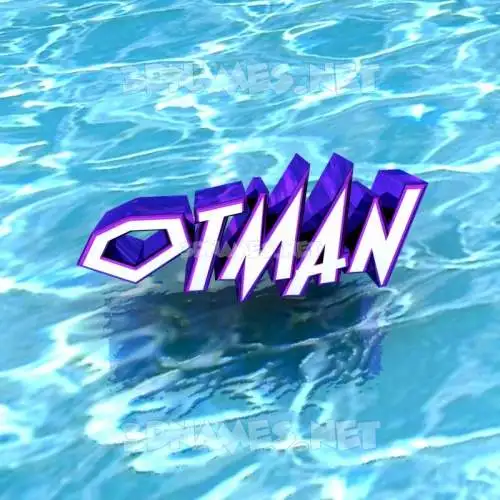 otman in Water style - 3D name wallpaper otman in Water style - 3D name wallpaper